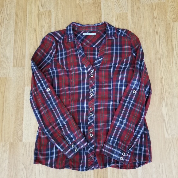 Maurices Tops - Maurices Full Button Up Long Sleeve